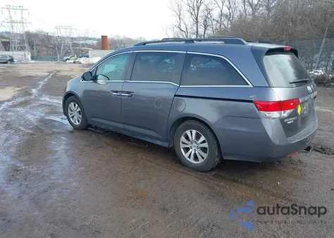 2015 Honda Odyssey Ex-L z USA, uszkodzony, nr VIN 5FNRL5H64FB042525